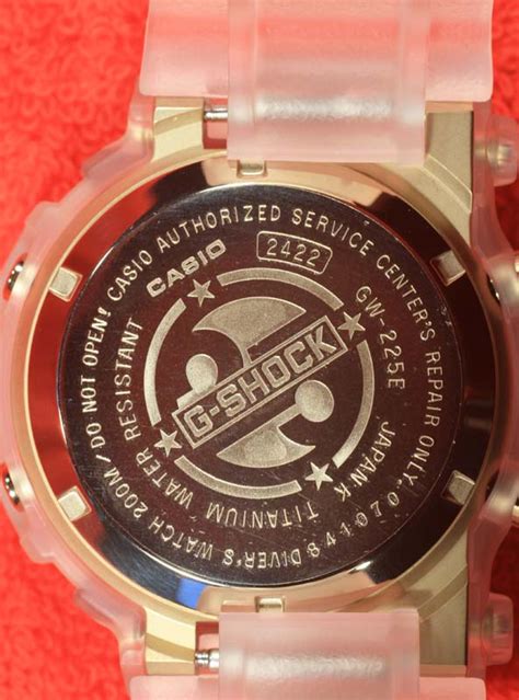 check g shock serial number